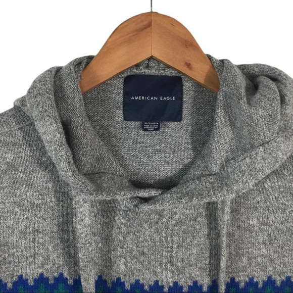 C10 Women’s American Eagle Warm Wool Hoodie Sweater XS - Picture 3 of 5